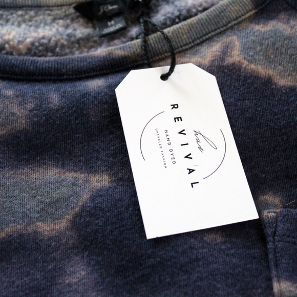 Handmade tie dye J Crew sweatshirt by Hue Revival - Picture 6 of 13